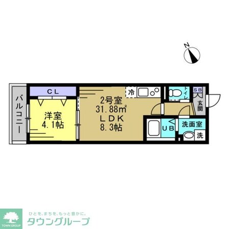 シティハウス豊四季の物件間取画像